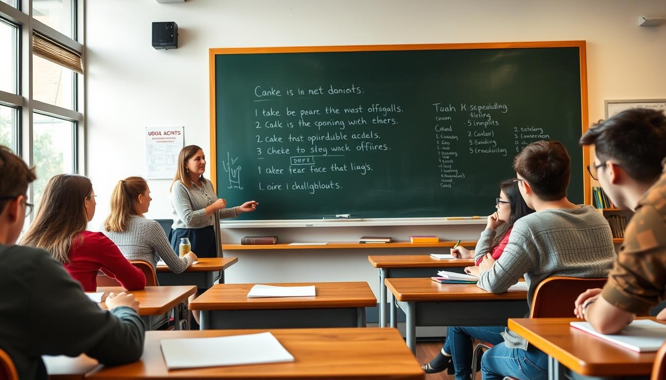 Organized exam preparation notes and academic planner