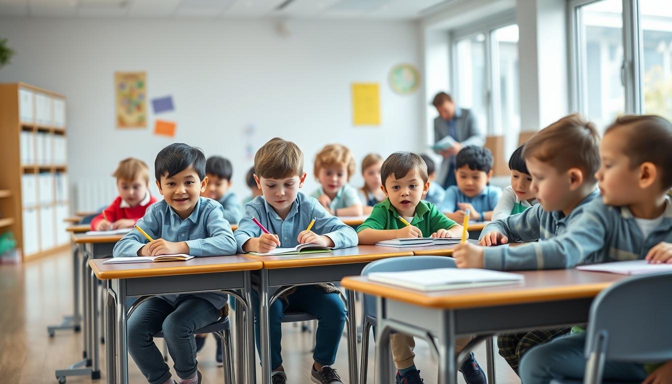 Student preparing for exams with study materials