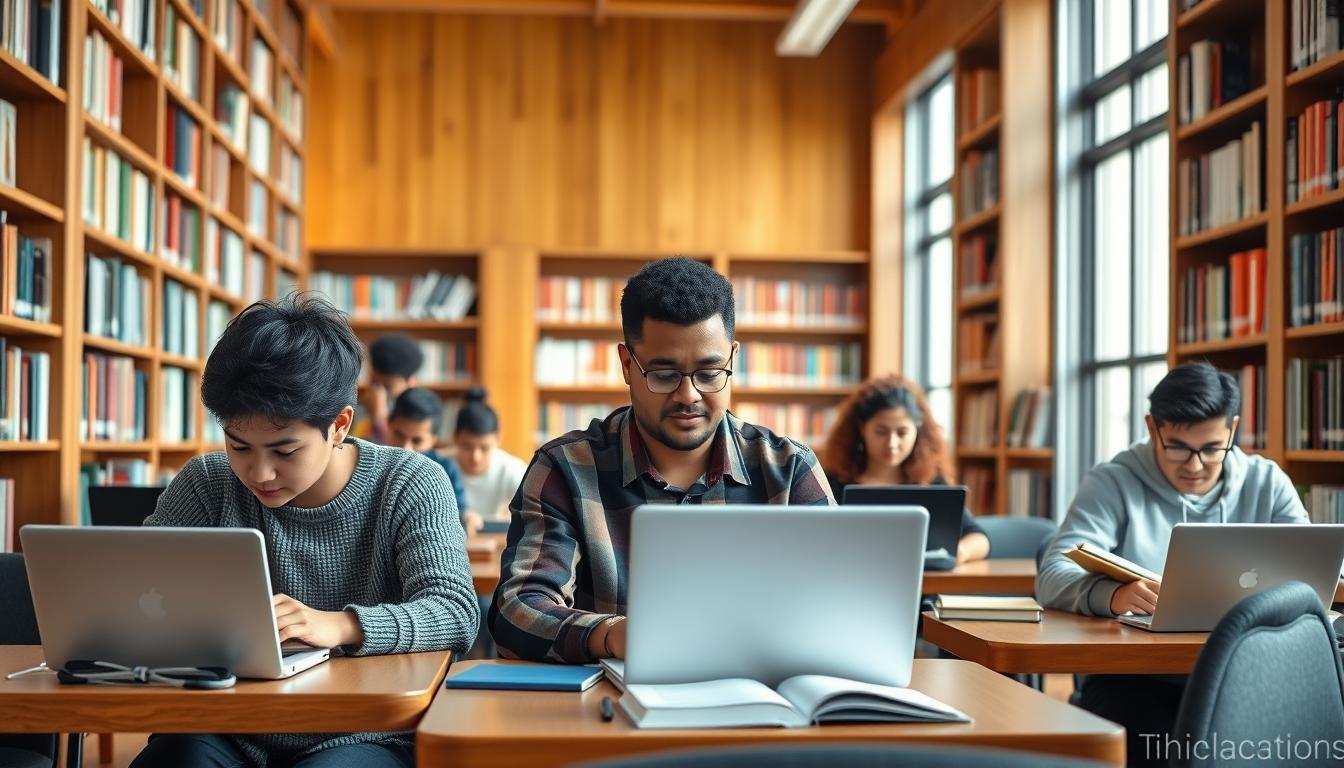 Students and educational resources in a modern learning environment